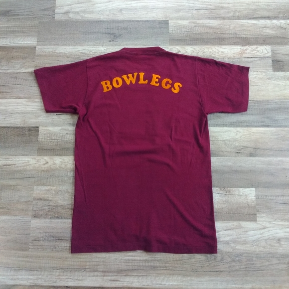 Vintage 70s 80s Single Stitch Glitter Graphic Capricorn Tee Small - Picture 5 of 9